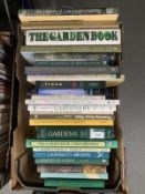 Twenty four books all relating to gardens and gardening : Jocelyn Wild, Ted Smart, Roy Strong,