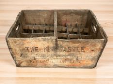 A vintage beer crate for The Newcastle Breweries Ltd.