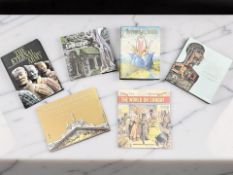 Six assorted books relating to art,
