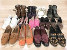 Assorted lady's shoes and boots including Seaside, Moda in Pelle, etc.