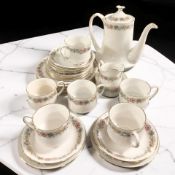 Twenty seven pieces of Paragon Belinda tea china.