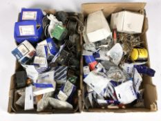 Assorted screws, bolts and other various fittings.