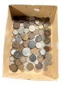 A small collection of Georgian and later British coins.