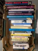 Twenty six books all relating to architecture : Roy Strong, Charles Jencks, Edward Bawden,