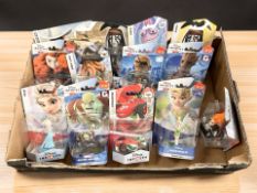 A small quantity of Disney Infinity 1.0 and 2.0 video game figures.