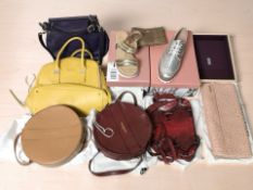 A group of lady's handbags and purses including Russell & Bromley, Coach New York, Furla,