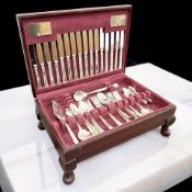 A canteen of Viners Parish Collection silver-plated cutlery