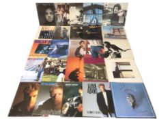 Vinyl LP records including Billy Joel, Bruce Springsteen, U2, Bryan Adams, Dire Straits, etc.