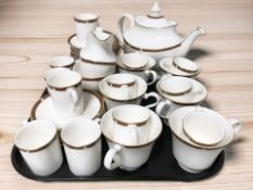 Approximately thirty nine pieces of St Michael Connaught tea and coffee china.