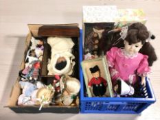 A collection of 20th / 21st century dolls.
