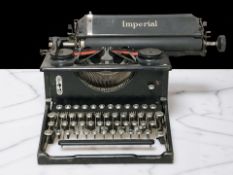 An Imperial typewriter.