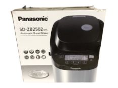 A Panasonic automatic breadmaker, in box.