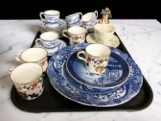 A set of four Royal Crown Derby Imari coffee cans,
