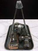 An Asahi Pentax SP1000 35mm film camera with Pentacon 2.