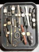 Lady's and gent's wristwatches including Citizen, Emporio Armani, Avia, Limit, Oris, Timex, etc.