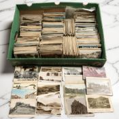 A large quantity of antiquarian postcards mainly Scotland some North East.