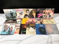 Vinyl LP records to include Donna Summer, Phil Spector, Fleetwood Mac, The Shadows, etc.