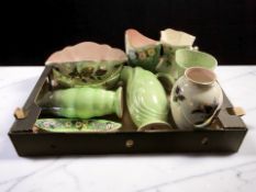 A collection of Maling lustre wares.