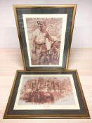 After Craig Warrick : Station Hair Pin Ferrari Dino / Monaco 1958, colour print,