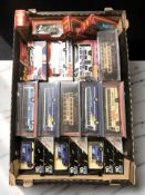 Boxed die cast buses and delivery vans including Corgi Original Omnibus, Matchbox, Cameo, etc.