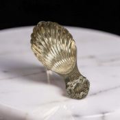 A silver caddy spoon, David Hollander & Son, Birmingham 1972,