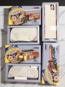 Three Corgi Classics Chipperfield Circus models 97957 ERF eight wheel rigid truck,