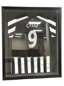*Withdrawn* A framed Newcastle United Papiss Cisse No.