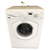 A Hotpoint 6 kg washing machine.
