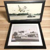 After Ray Hanna : Spitfire MK9B, Goodwood, September 1998, colour photographic print,