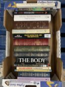 Sixteen books all relating to medicine, anatomy and health : 'In the Wake of the Plague',