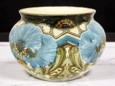 A Mintons Art Nouveau pottery jardinière, diameter 37 cm.