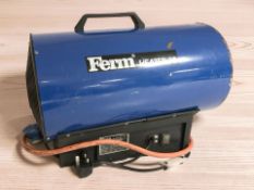 A Ferm electric space heater.