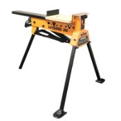 A Superjaws XXL adjustable workbench.