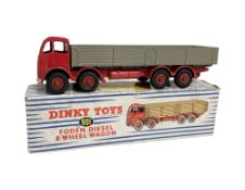 A Dinky Toys die cast 901 Foden Diesel 8-Wheel Wagon, in original box.