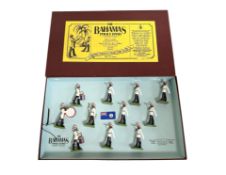 Britains Limited Edition set 5187 The Bahamas Police Band, Box No. 2355 of 5000, in original box.