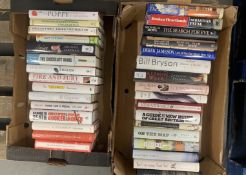 Two boxes containing thirty two 