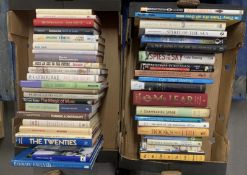 Two boxes containing forty four 