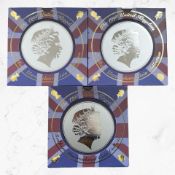 Three Royal Mint Brilliant Uncirculated Coin Collections 1998