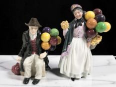 A Royal Doulton figure 'Biddy Pennyfarthing' HN1843,