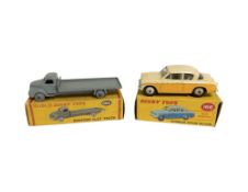 A Dinky Toys die cast 166 Sunbeam Rapier Saloon (With Windows),