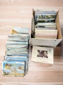 A large quantity of 20th century Scottish Islands postcards, villages, towns, etc,