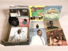 Vinyl LP records and 7