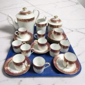 Twenty five pieces of Limoges coffee china.
