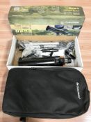 A Celestron Travel Scope 80 telescope, in box with carry bag.