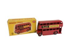 A Dinky Toys die cast 291 London Bus, in original box.