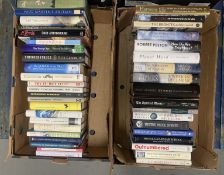 Two boxes containing forty one 