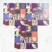 Three Royal Mint Brilliant Uncirculated Coin Collections 2002