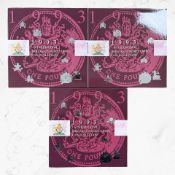 Three Royal Mint Brilliant Uncirculated Coin Collections 1993
