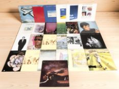 Vinyl LP records including Genesis, Bryan Ferry, Roxy Music, Chris Rea,