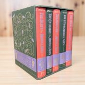 The Folio Society (Publisher) : The Story of the Middle Ages, five volumes, in slip cover.